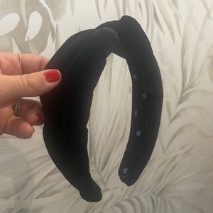 Lele Sadoughi black headband